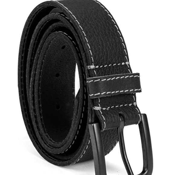 Men's 40mm belt black - Picture 1 of 2